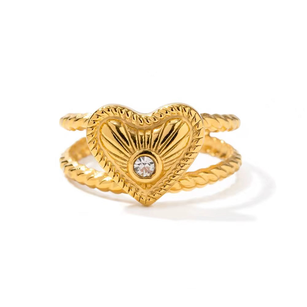 Dane Heart Ring