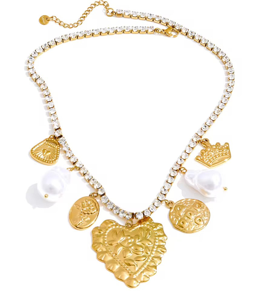 Iker Heart Necklace