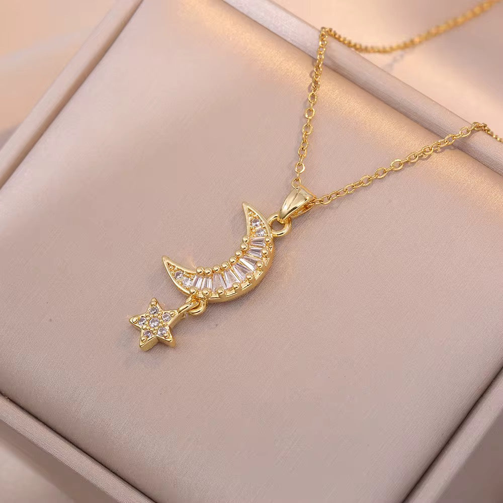 Lumar Moon Necklace