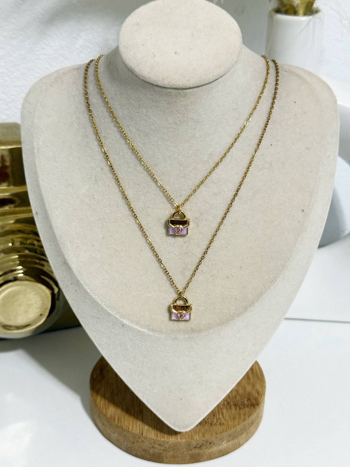 Collar de cartera