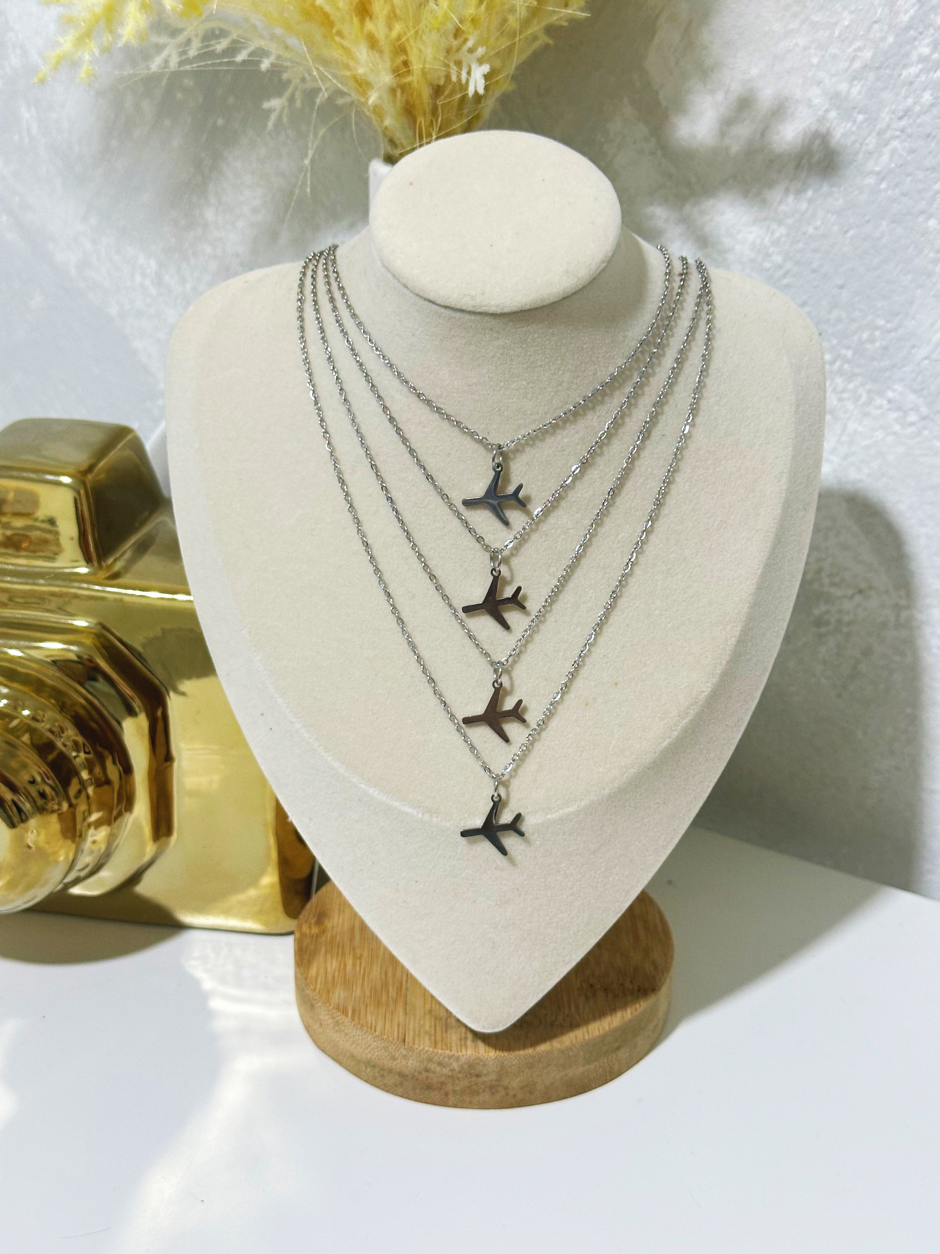 Avión Silver Necklace