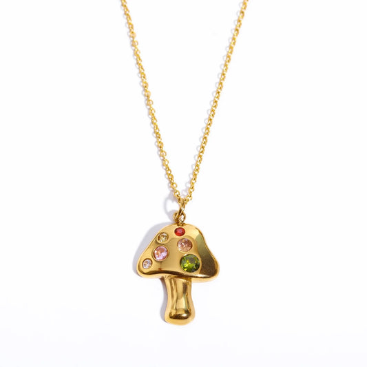 Kaely Mushroom Necklace