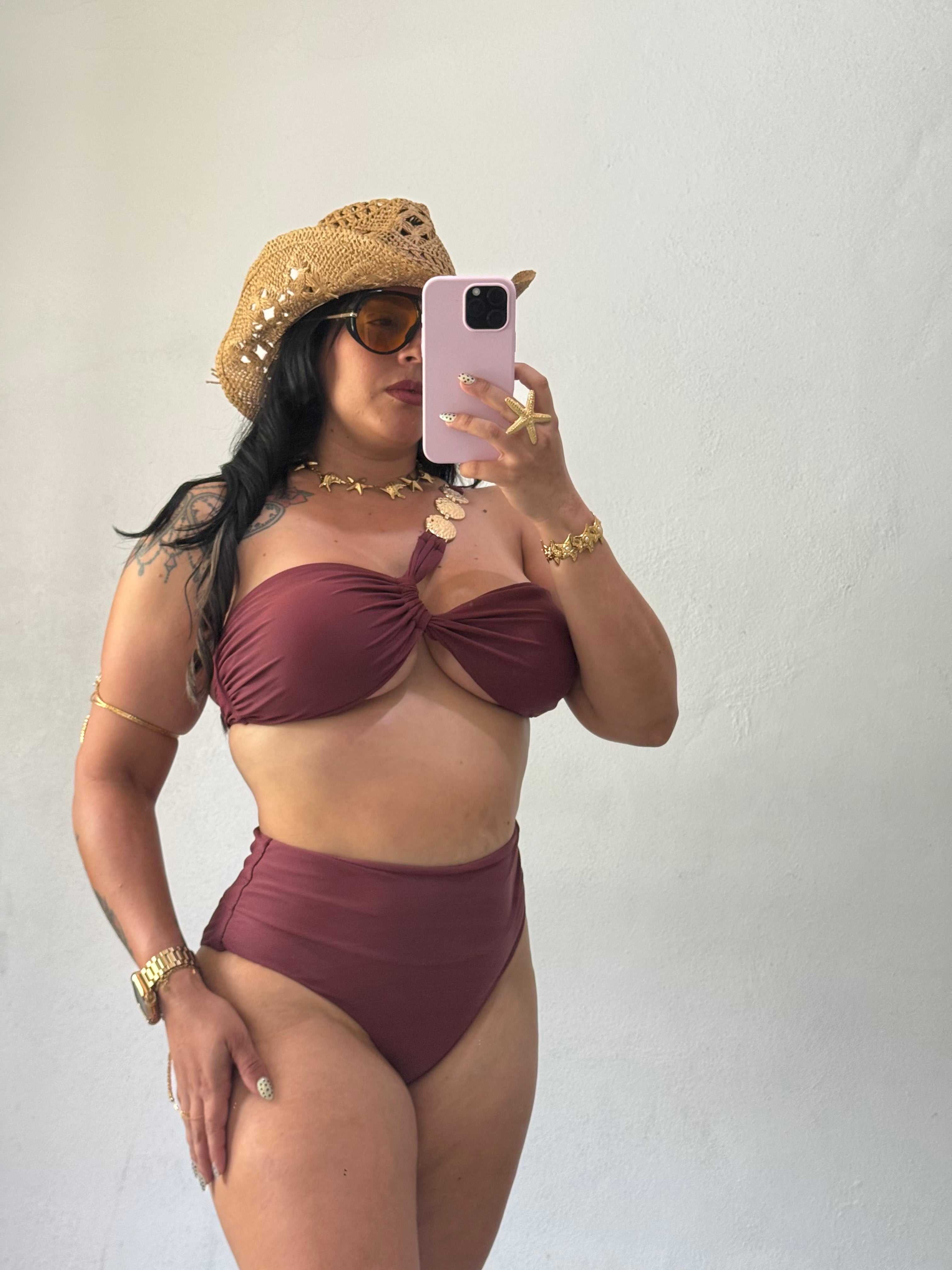 Wine Swimsuit