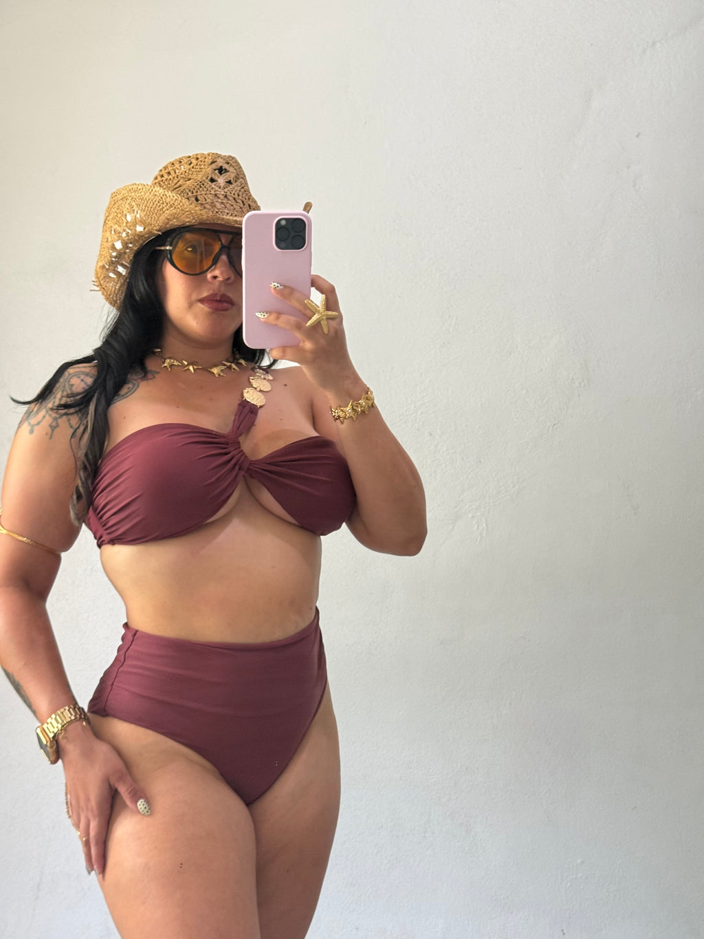 Wine Swimsuit