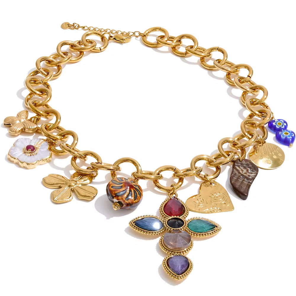 Tara Cross Necklace