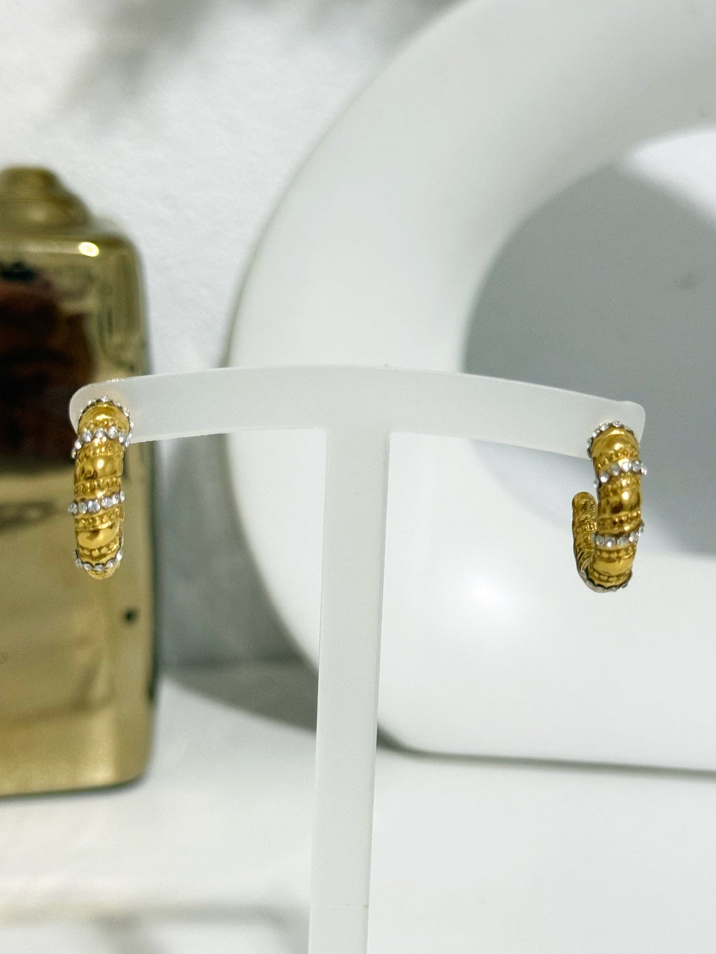 Crystal Hoops