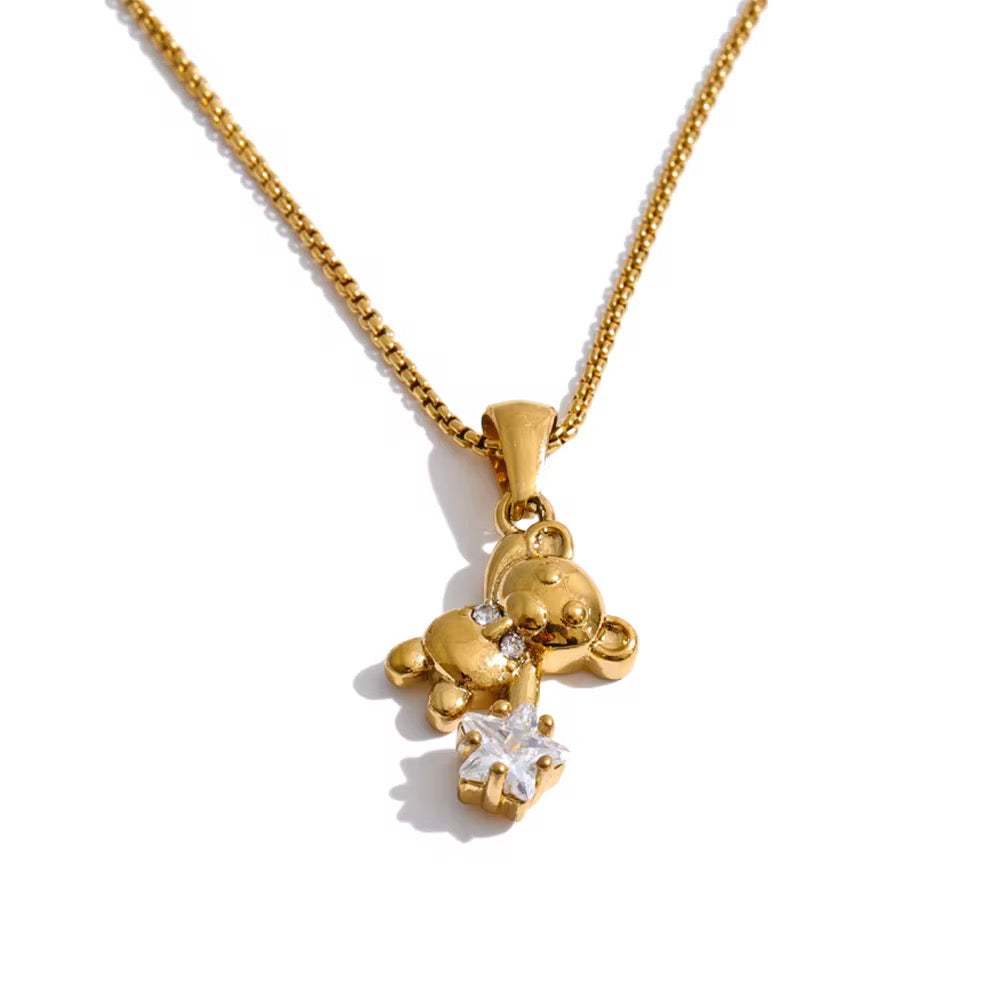 Teddy Bear Necklace