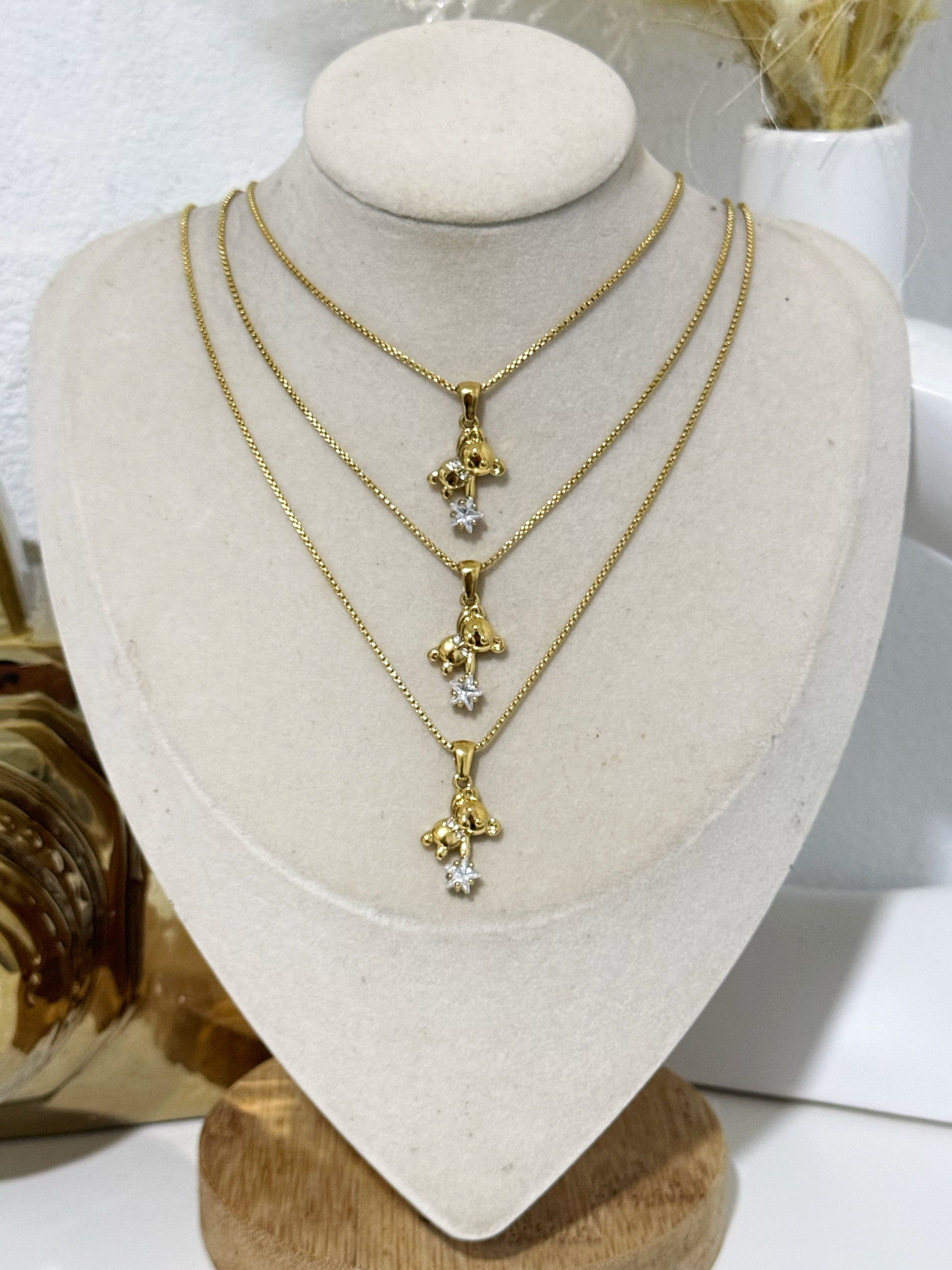 Teddy Bear Necklace