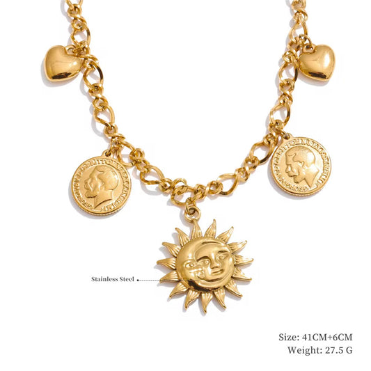 Loly Sun Necklace