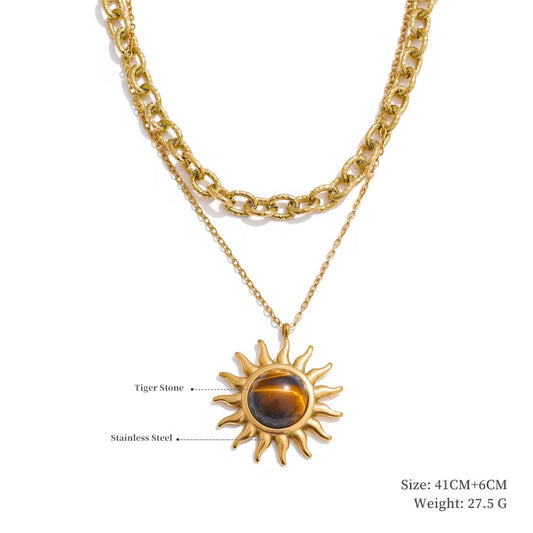 Atardecer Sun Necklace