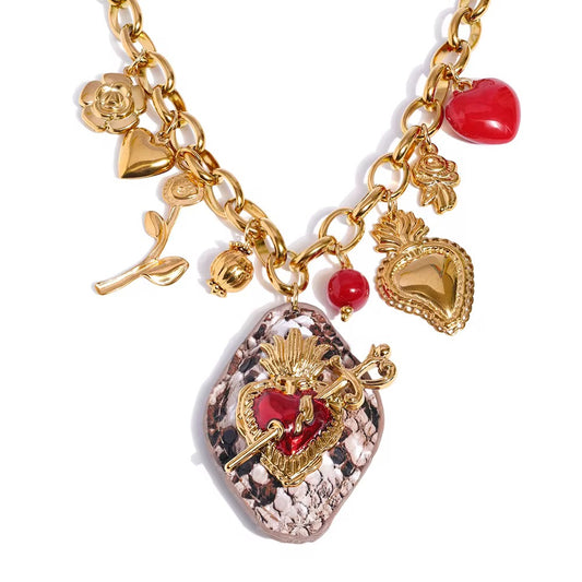 Cupido Heart Necklace
