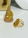 Sunlit Shell Ring