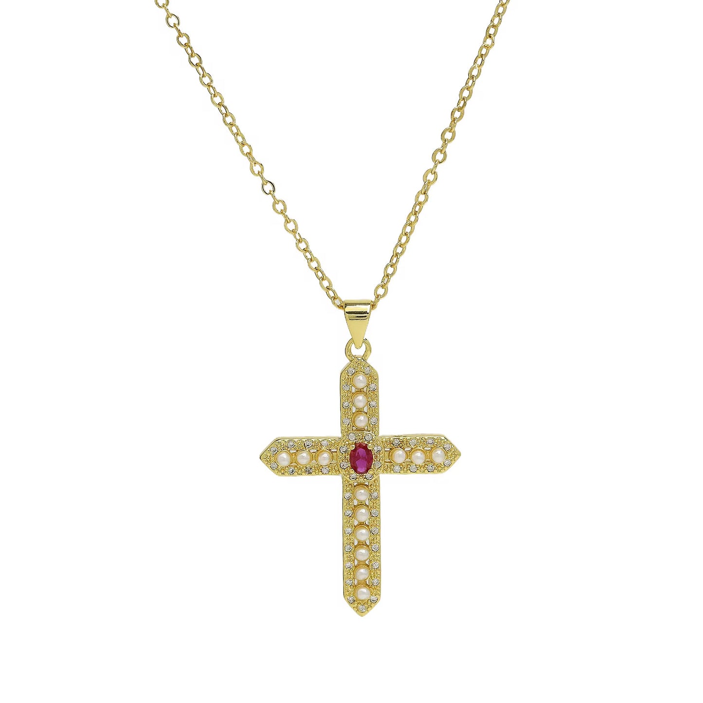 Ariana Cross Necklace