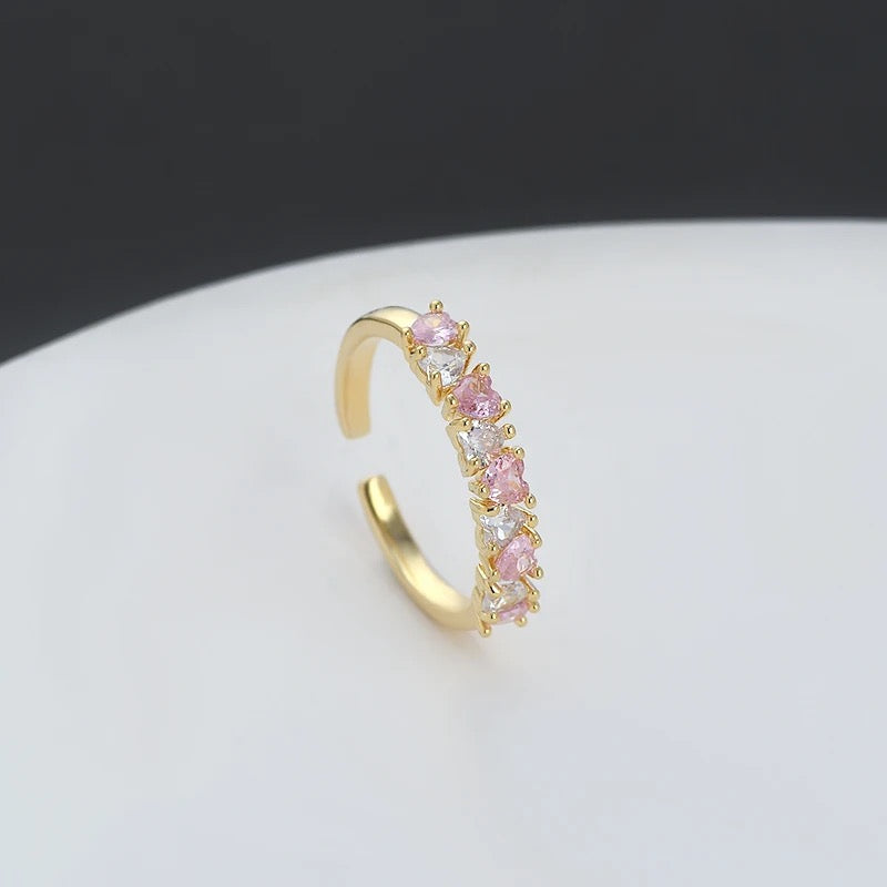 Pink Heart Ring