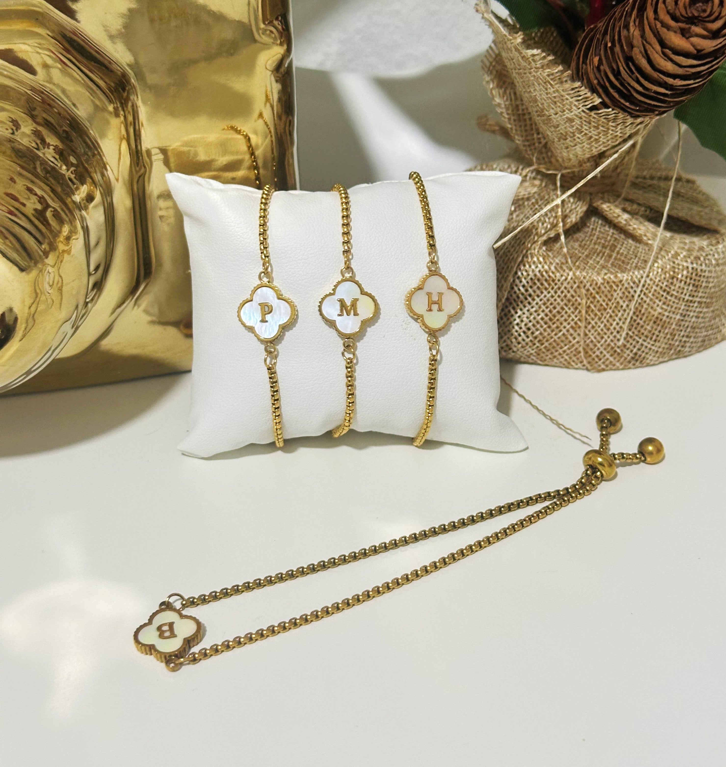 Samary Initial Bracelet