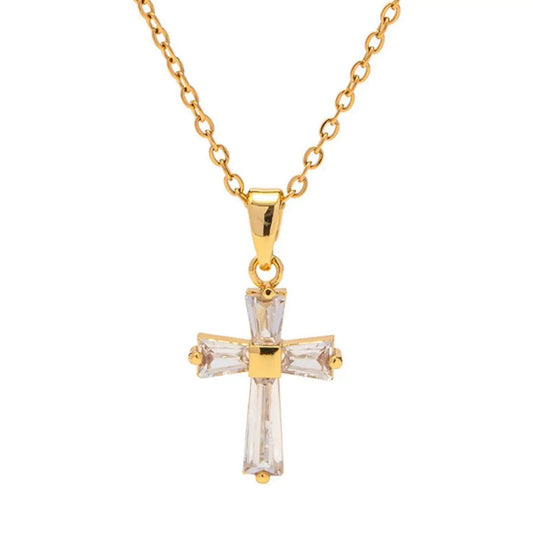 Kary Cross Necklace